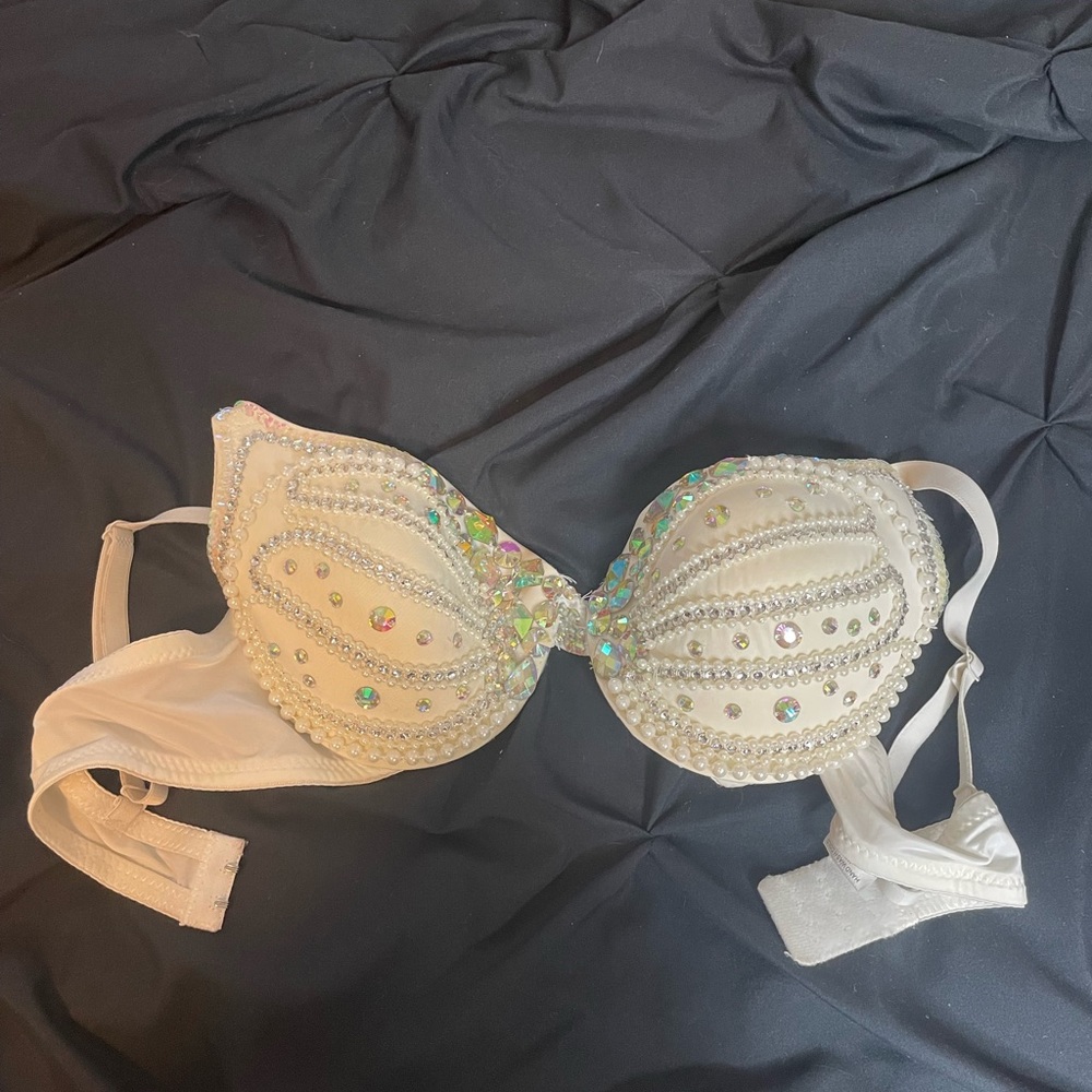 Rhinestone bra